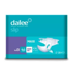   Dailee Slip Maxi XXL - inkontinencia nadrágpelenka 3700 ml (28 db)