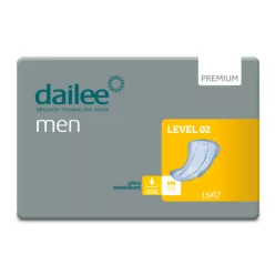  Dailee Men Premium Level 2 - férfi inkontinencia betét 612 ml (15 db)