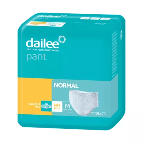 Dailee Pant Normal M - inkontinencia pelenkanadrág 1400 ml (15 db)