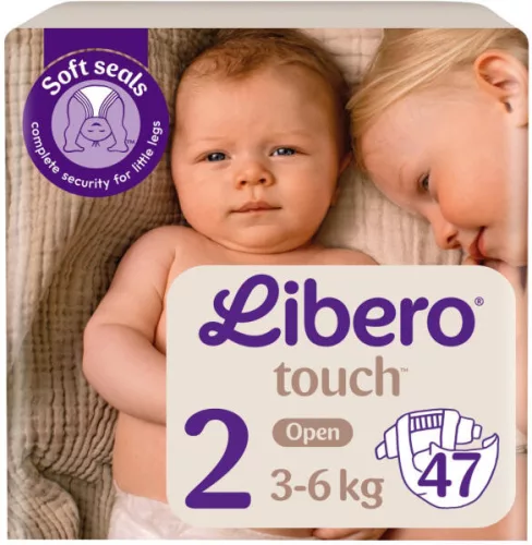 Libero Touch 2 JUMBO nadrágpelenka 3-6kg 47db