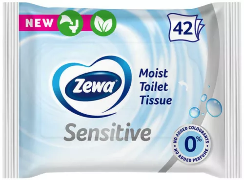 Zewa Sensitive nedves toalettpapír 42db