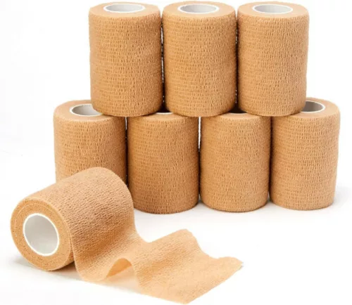 Co-Plus latexmentes rugalmas rögzítő szalag 7,5cm x 2m