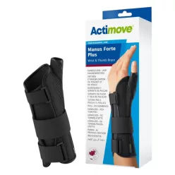   Actimove Manus Forte Plus csuklórögzítő hüvelykujjtámasszal S/M bal