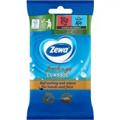 Zewa Classic nedves kéz- és arctörlő kendő 10db
