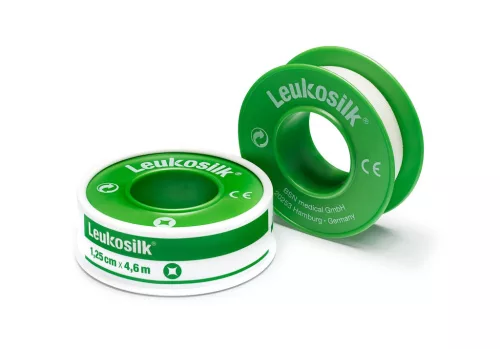 Leukosilk 1,25 cm x 4,6m