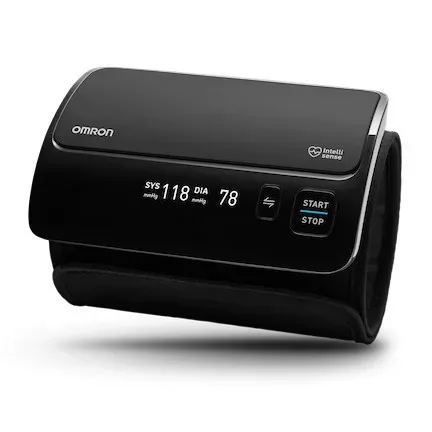 OMRON EVOLV INTELLISENSE felkaros okos vérnyomásmérő Bluetooth adatátvitellel