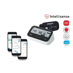   OMRON M4 Connect AFib felkaros okos-vérnyomásmérő Bluetooth adatátvitellel