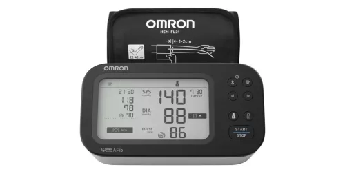 OMRON M7 Intelli IT Intellisense felkaros okos-vérnyomásmérő pitvarfibrilláció (AFib) üzemmóddal