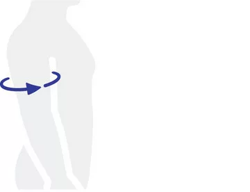 Bauerfeind OmoTrain-S Aktiv támogatás a váll neuromusculáris stabilizációjához Bal, Méret:0