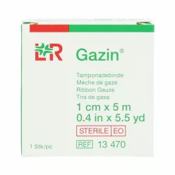   GAZIN® tamponáló pólya, 2cmx5m, 1 rétegű, steril, tekercsben