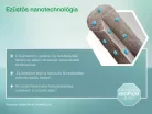 Suprasorb Liquacel Ag antimikrobiális hatású sebkötszer, 5 x 5 cm