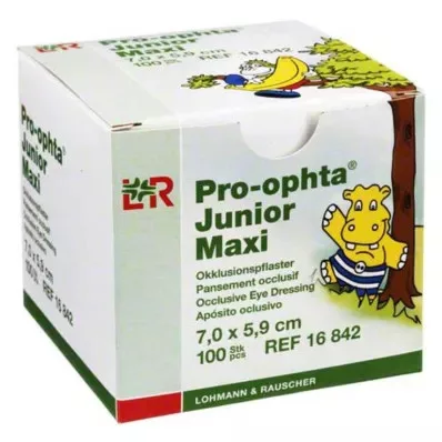 PRO-OPHTA Junior maxi (7 x 5,9 cm) szemtakaró kötés (kartondobozban)