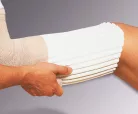 KOMPREX habgumi lap, tekercsben, egyesével fóliatasakban, 50 cm x 1 m x 1 cm