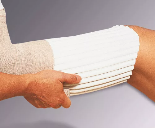 KOMPREX habgumi lap, tekercsben, egyesével fóliatasakban, 50 cm x 1 m x 1 cm