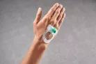 Curafix i.v. Control (5,5 x 6,5 cm) steril kontrollablakos kanülrögzítő tapasz