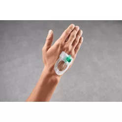   Curafix i.v. Control (5,5 x 6,5 cm) steril kontrollablakos kanülrögzítő tapasz