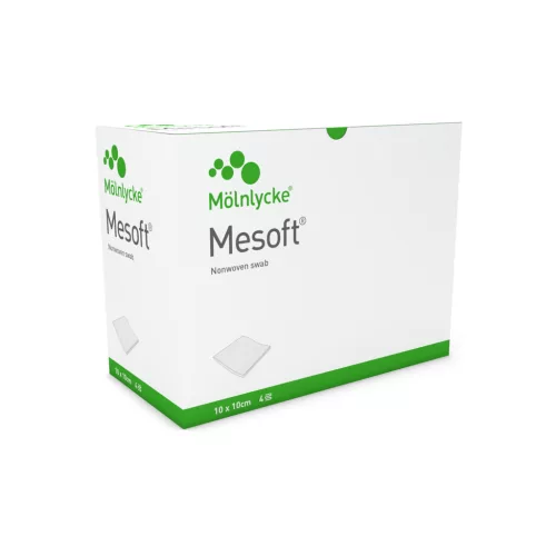 Mesoft steril, 40gr, 4r, 2db-os 10 x 10 cm , 1 doboz (150 db)