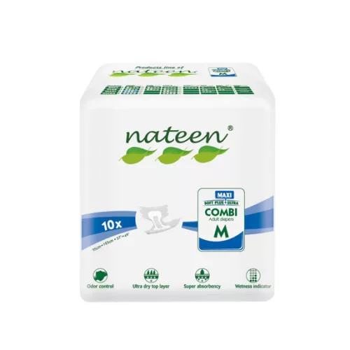 Nateen Combi Maxi M - inkontinencia nadrágpelenka (10db)