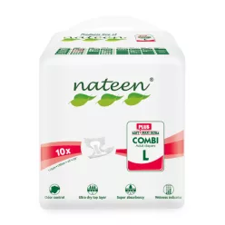   Nateen Combi Plus L - inkontinencia nadrágpelenka 2850 ml (10db)