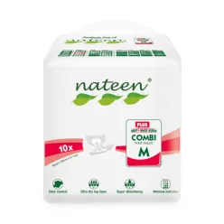   Nateen Combi Plus M - inkontinencia nadrágpelenka 2450 ml (10db)