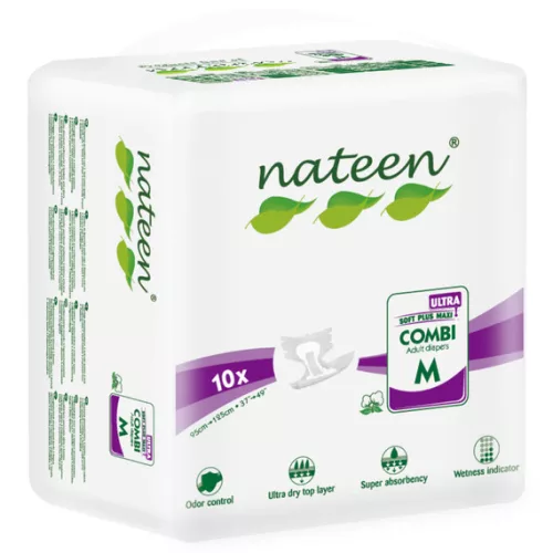 Nateen Combi Ultra M - inkontinencia nadrágpelenka (10db)