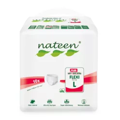   Nateen Flexi Plus L - inkontinencia pelenkanadrág 2300 ml (10db)