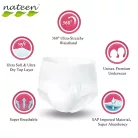 Nateen Flexi Plus M - inkontinencia pelenkanadrág 2300 ml (10db)