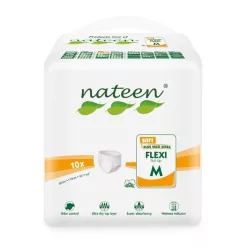   Nateen Flexi Soft M - inkontinencia pelenkanadrág 1600 ml (10db)