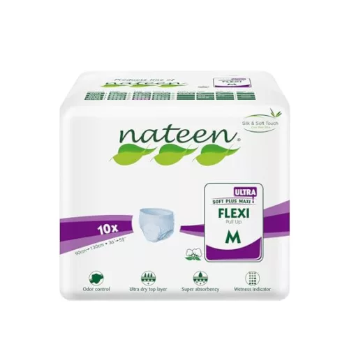 Nateen Flexi Ultra M - inkontinencia pelenkanadrág (10db)