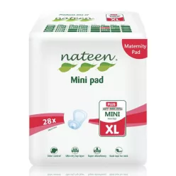   Nateen Mini Pad Plus XL - inkontinencia betét 900 ml (28 db)