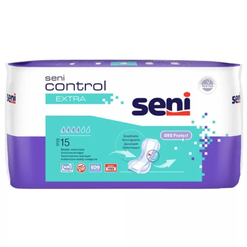 Seni Control Extra - inkontinencia betét 524 ml (15 db)