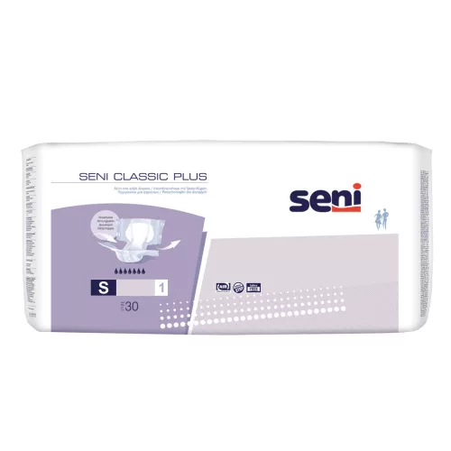 Seni Classic Plus S - nadrágpelenka 2000 ml (30 db)
