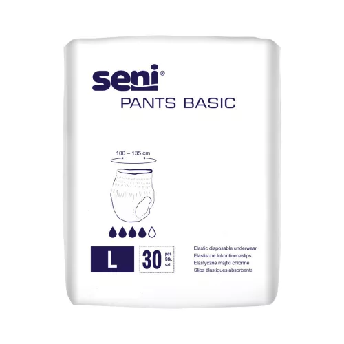 Seni Pants Basic L - inkontinencia pelenkanadrág 1450 ml (30 db)
