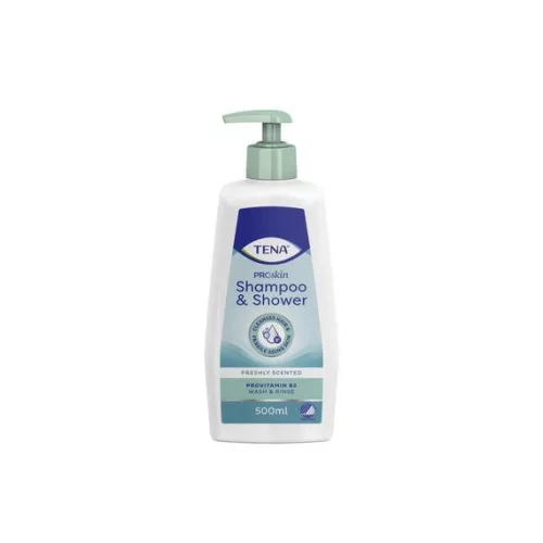 TENA ProSkin Shampoo & Shower - sampon és tusfürdő 500 ml