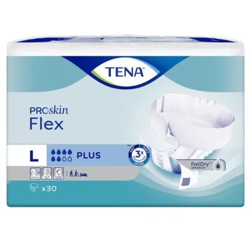 TENA Flex Plus L - Öves nadrágpelenka (30 db)