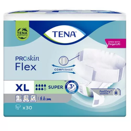 TENA Flex Super XL - Öves nadrágpelenka 3190 ml (30 db)