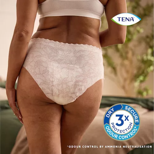 TENA Lady Silhouette Plus M -  Fehér inkontinencia fehérnemű (12 db)