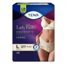 TENA Lady Pants Plus Creme L -  inkontinencia fehérnemű (8 db)