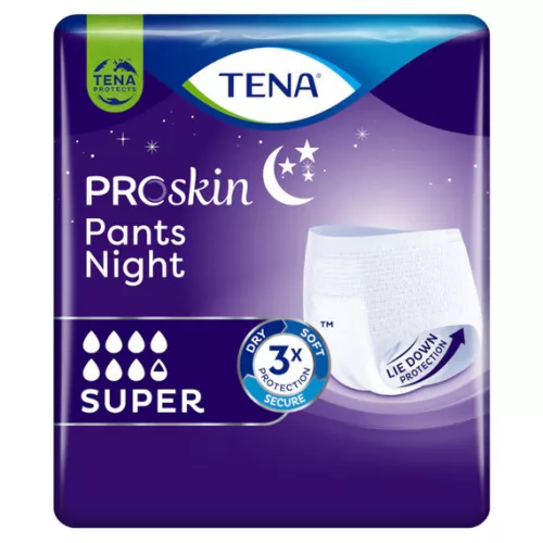 TENA Pants Night Super M - inkontinencia pelenkanadrág 2010 ml (10 db)
