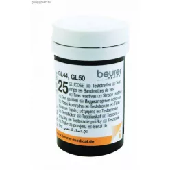   Vércukormérő tesztcsík Beurer  GL 44 / GL 50 / GL 50 evo-hoz (2x25)