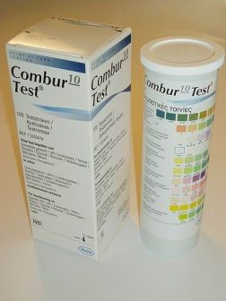  Combur 10 Test M vizelet teszt 100