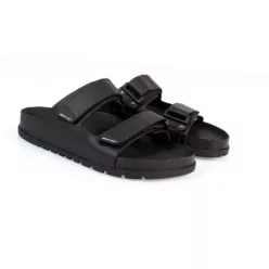 BATZ ADVENTURE FEKETE férfi bőr PAPUCS 41-45