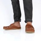 BATZ  KZ Barna férfi papucs 41-46