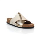 BATZ Marina Gold-Beige női bőr papucs 36-41