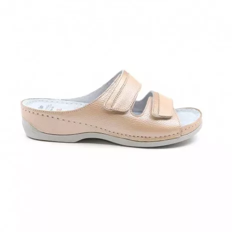 BATZ REA Peach NŐI BŐR PAPUCS 36-41