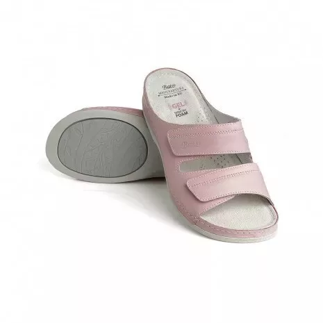 BATZ Rea pink női bőr papucs 36-41