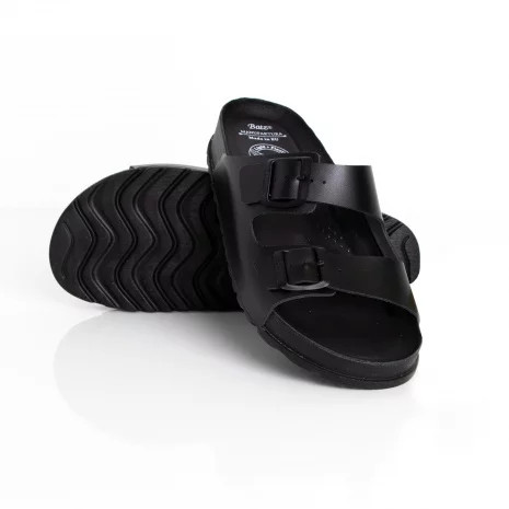 BATZ Zamira fekete női bőr papucs 37-41