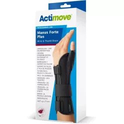   Actimove Manus Forte Plus csukló- és hüvelykujj-rögzítő, bal, XS