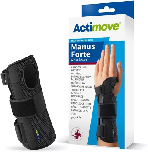 Actimove Manus Forte csuklórögzítő, bal, XS