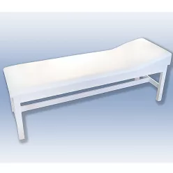 Vizsgálópamlag / fektetőágy fa fix fejrész